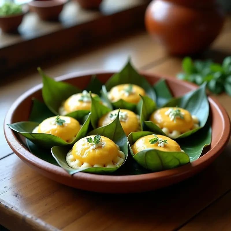 Empanadas de Tamal de Elote y Queso Fresco: Receta Salvadoreña en Hoja de Plátano
