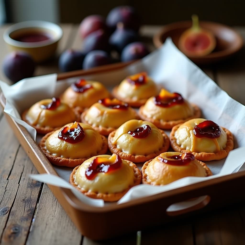 Empanadas de Tapioca y Queso de Búfalo con Mermelada de Higos: Receta Argentina Sin Gluten en Horno