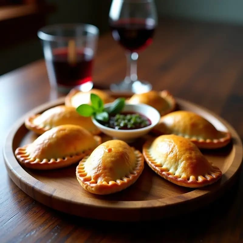 Empanadas de Ternera al Vino Tinto: Receta Argentina en Airfryer y sin Aceite