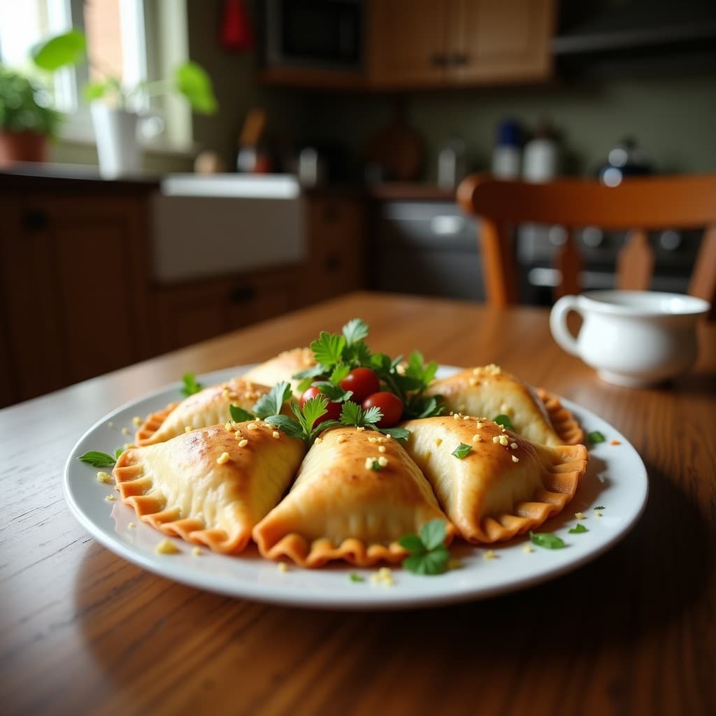 Empanadas de Tuna Ahumada y Queso Crema con Masa de Ñame: Receta Venezolana Keto