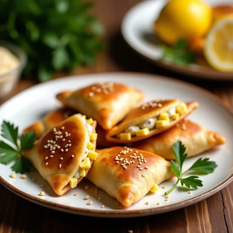 Empanadas de Tunas y Queso de Almendras: Receta Tunecina Sin Lactosa y Rica en Omega-3