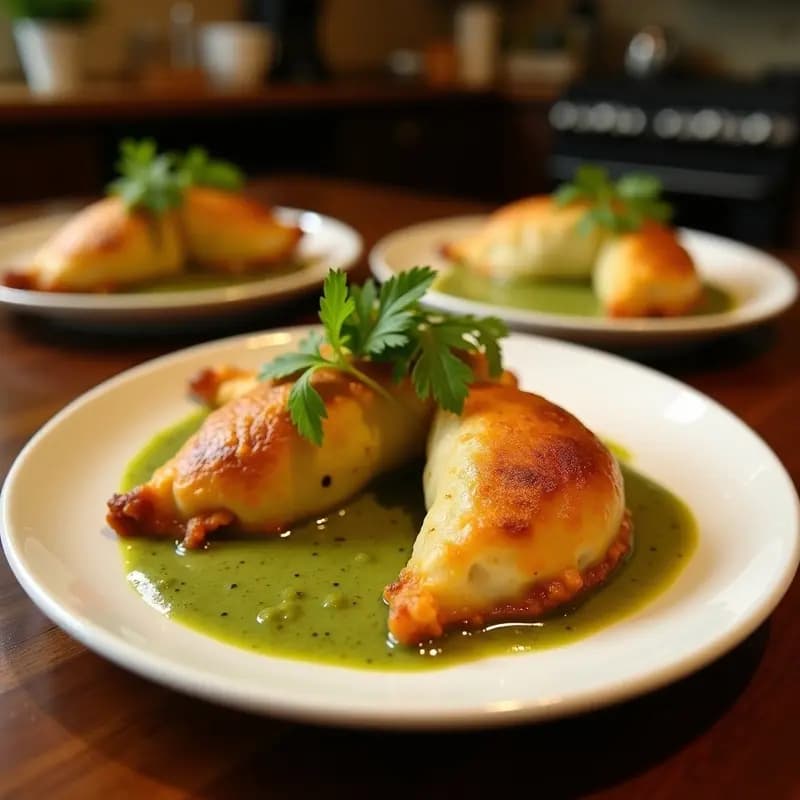 Empanadas de Tuno y Atún en Salsa Verde: Receta Canaria Tradicional