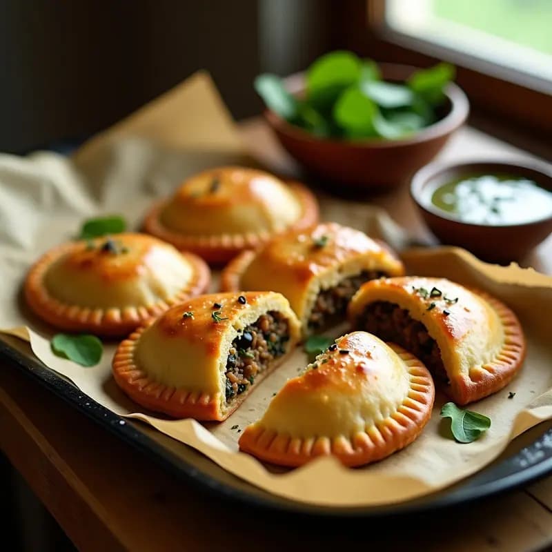 Empanadas Argentinas de Carnes Vegetales: Receta Sin TACC y Alta en Proteína en Horno