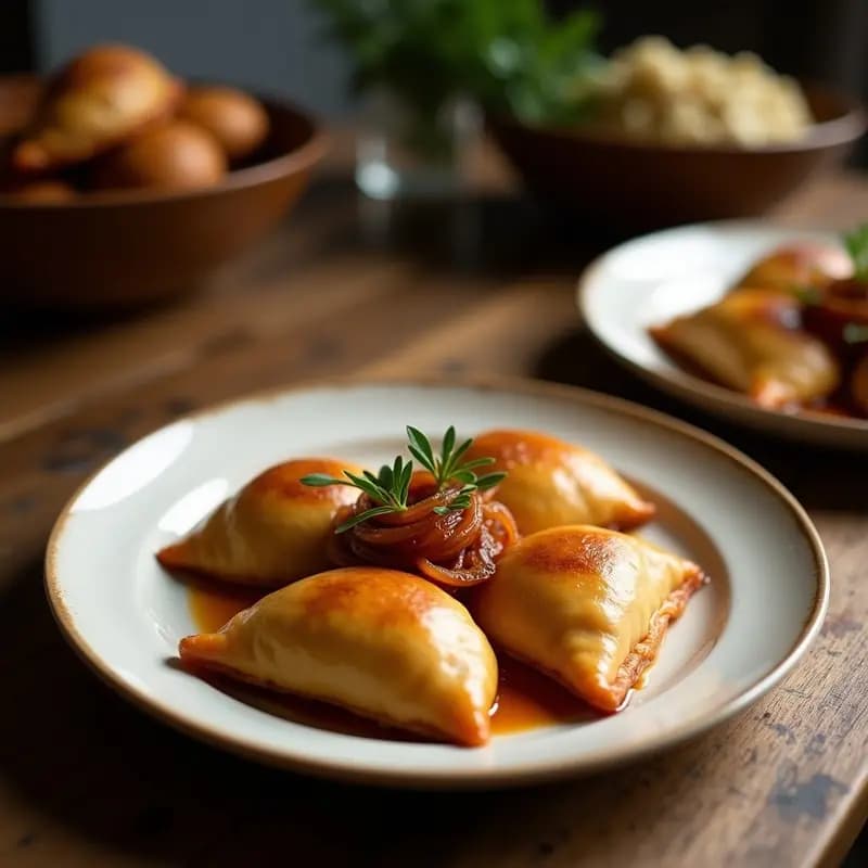 Empanadas Gallegas de Xouba con Pimentón: Receta de Atún en Conserva y Cebolla Caramelizada