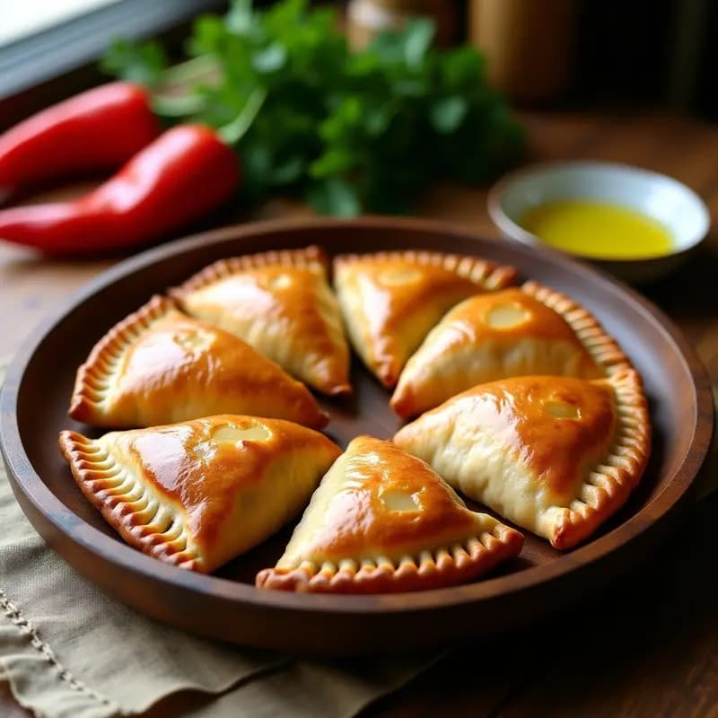 Empanadas Gallegas de Xouba y Pimientos de Padrón con Masa de Trigo Sarraceno: Receta Sin Gluten