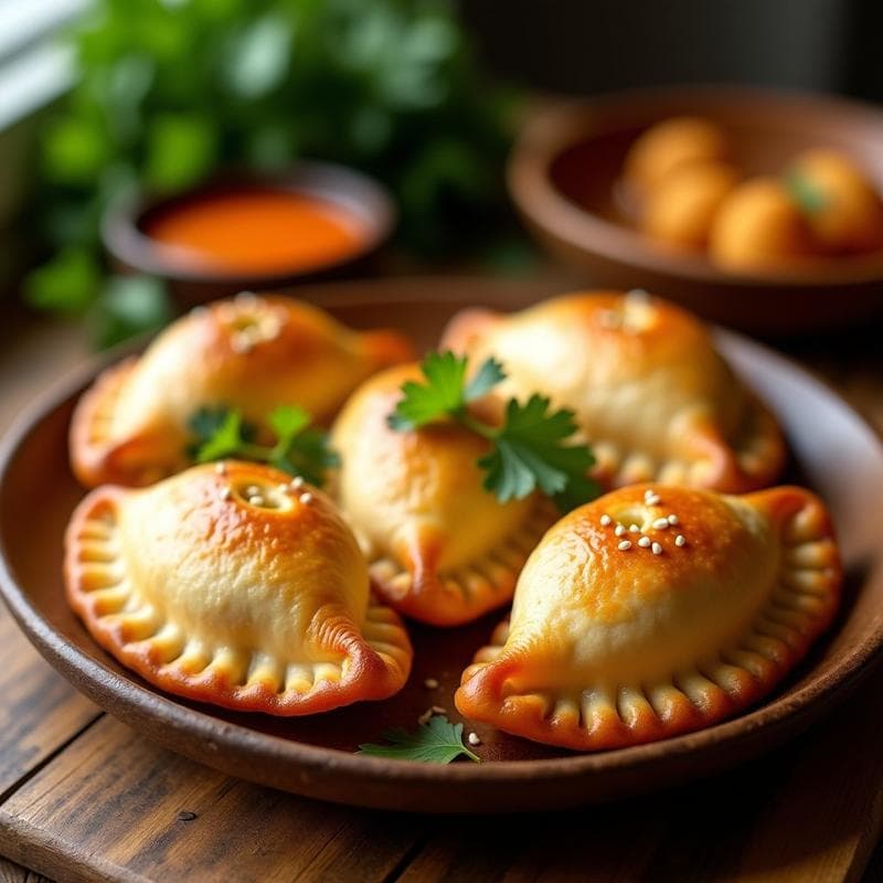 Empanadas de Yaca Madura y Queso Cremoso: Receta Colombiana en Airfryer