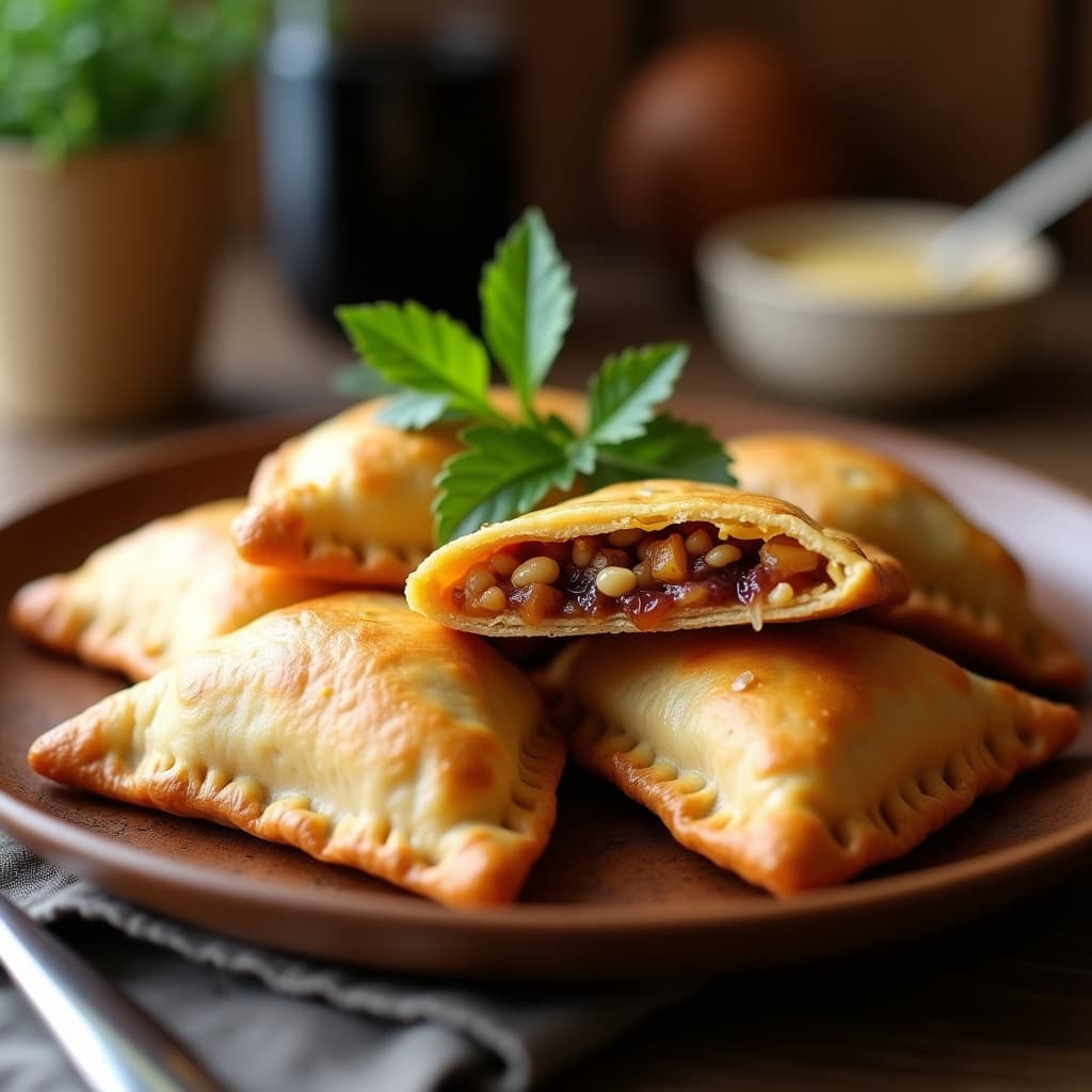 Empanadas de Yaca y Queso de Castañas: Receta Vegana en Airfryer con Toque Dulce-Salado
