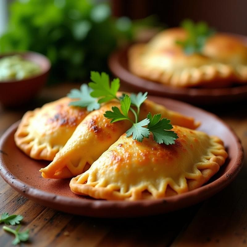 Empanadas de Yaca y Queso Oaxaca: Receta Mexicana Vegana en Sartén Antiadherente