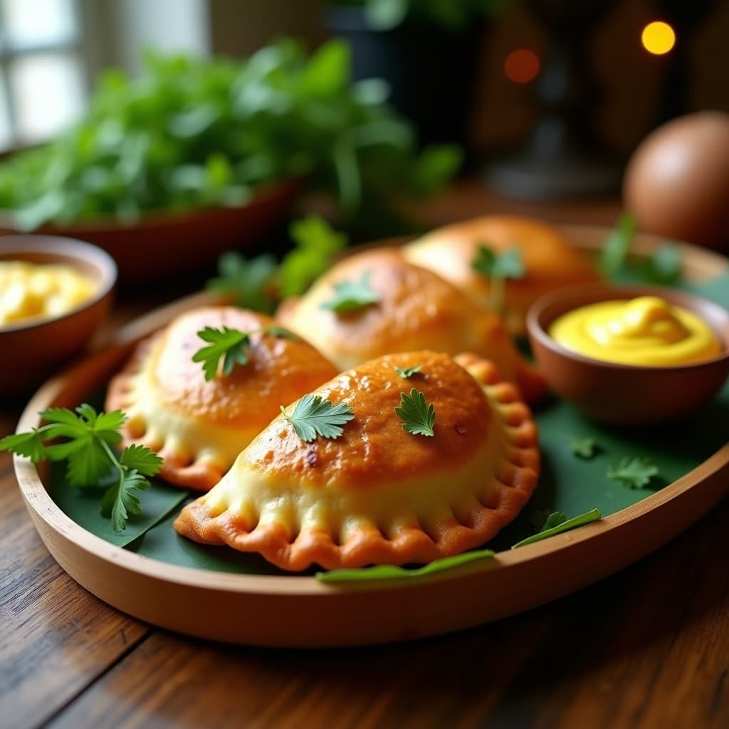 Empanadas de Yaca y Queso Vegano: Receta Filippina en Airfryer Sin Harina