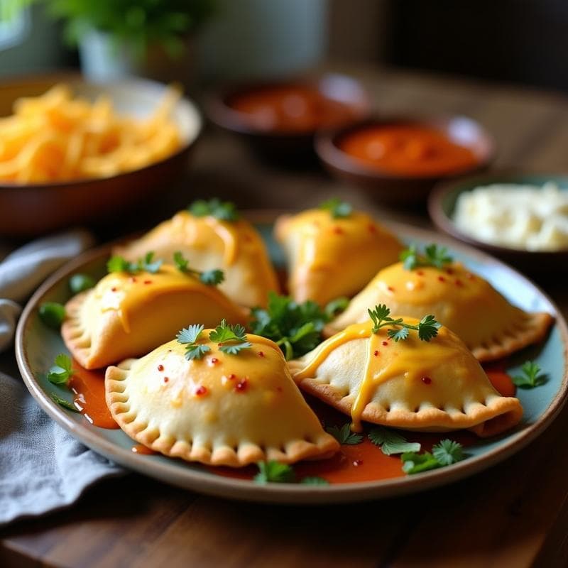 Empanadas de Yaca y Queso Vegano con Masa de Cassava: Receta Colombiana Sin Gluten