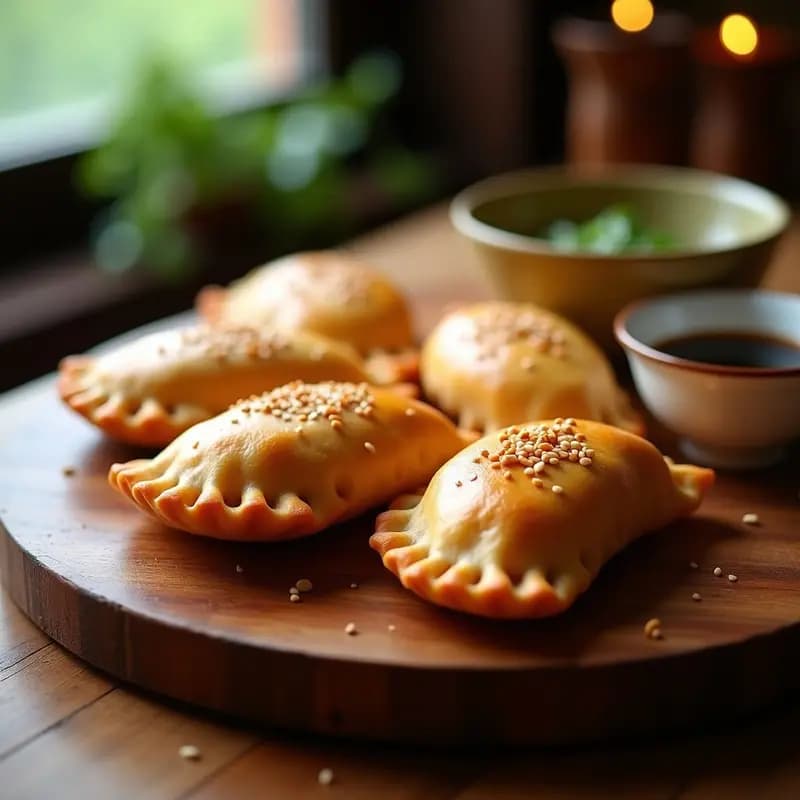 Empanadas de Yamaha Japonesas: Receta rellena de carne y verduras al horno