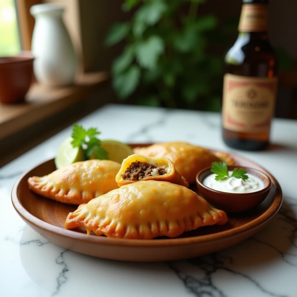Empanadas de Masa de Yuca Rellenas de Carimañola y Queso: Receta Colombiana en Thermomix