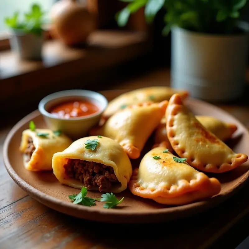 Empanadas de Yuca Rellenas de Carimañola: Receta Colombiana Sin Harina y Alta en Proteína