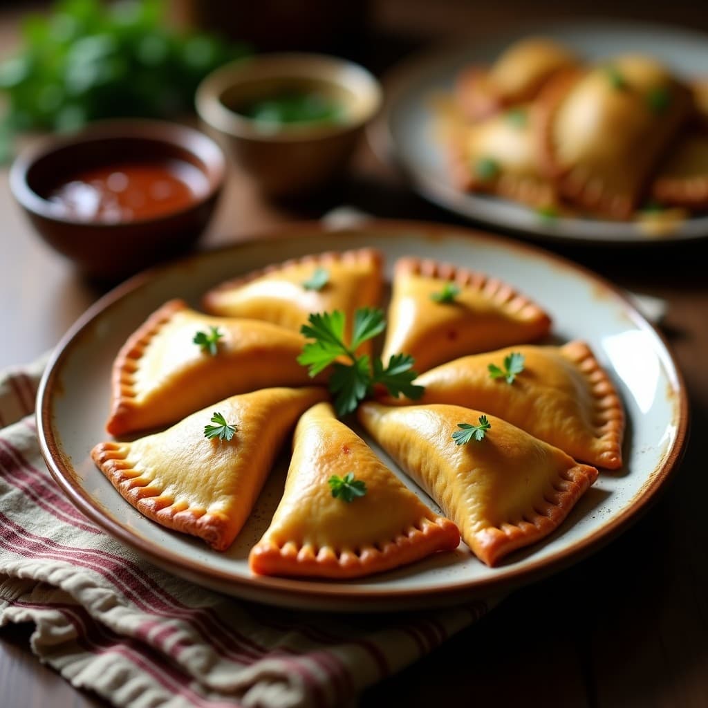 Empanadas de Yuca y Carne de Res Ahumada: Receta Colombiana en Thermomix con Toque Ahumado