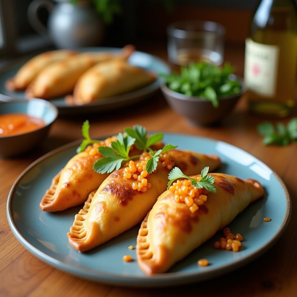 Empanadas de Yuca y Carne de Jackfruit con Salsa de Guayaba: Receta Vegana Venezolana