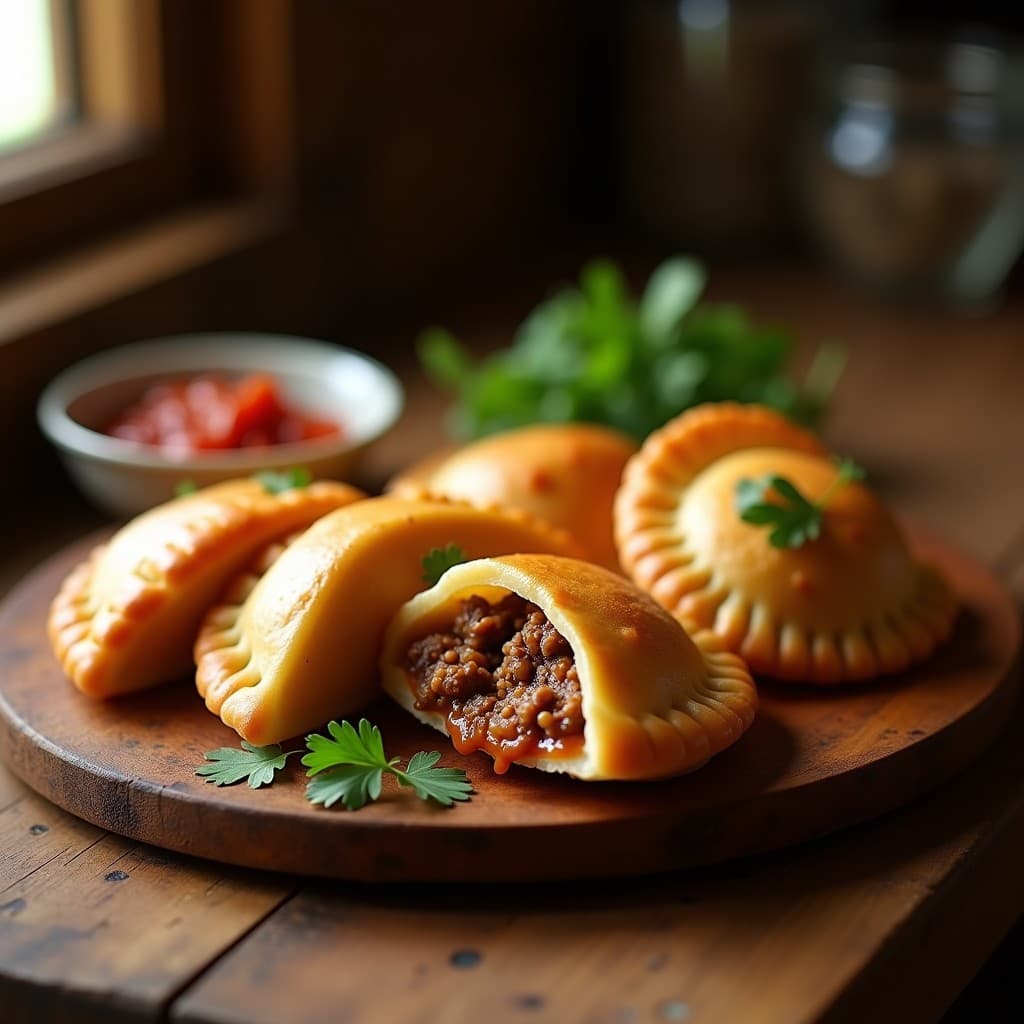 Empanadas de Yuca y Carne de Res Estofada: Receta Colombiana Sin Gluten en Horno