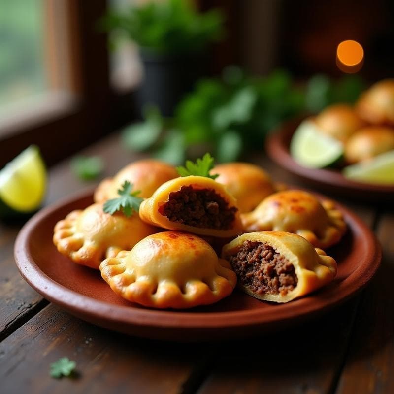 Empanadas de Yuca Rellenas de Carne de Res: Receta Colombiana Tradicional en Olla Express