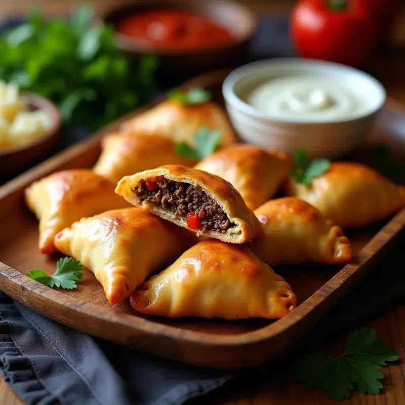 Empanadas de Yuca y Carne de Res: Receta Brasileña Sin Harina y Alta en Proteína