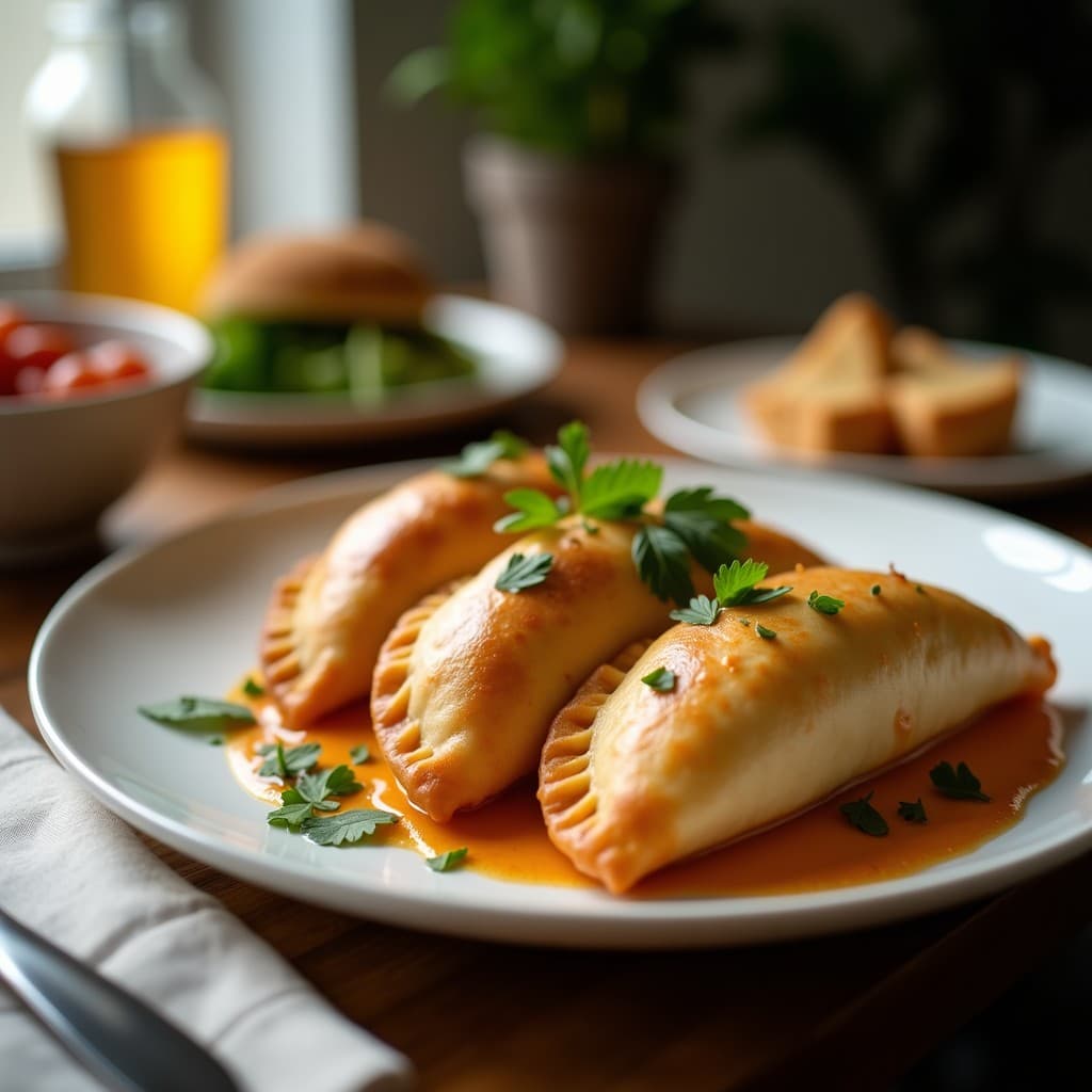 Empanadas de Yuca y Carne de Soja: Receta Sin Gluten con Toque Caribeño en Airfryer