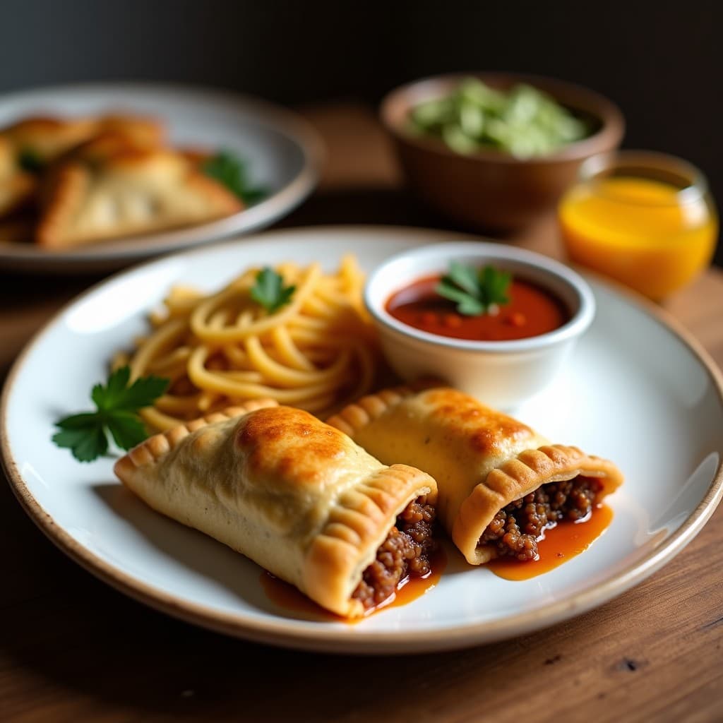 Empanadas de Yuca y Carne de Soja con Salsa Criolla: Receta Colombiana Sin Gluten