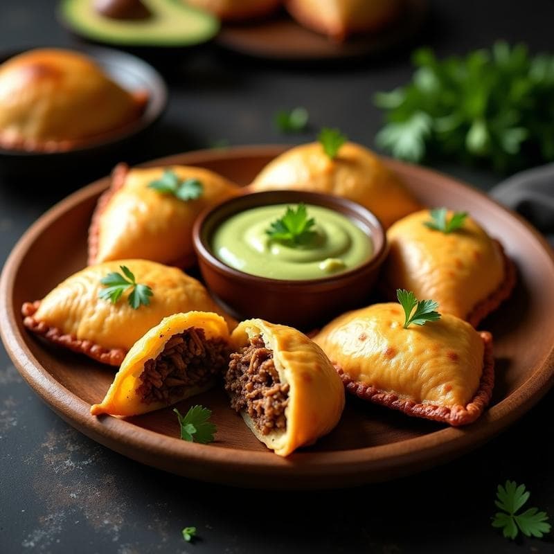 Empanadas de Yuca y Carnita de Hongos Portobello: Receta Vegana y Sin Gluten en Thermomix