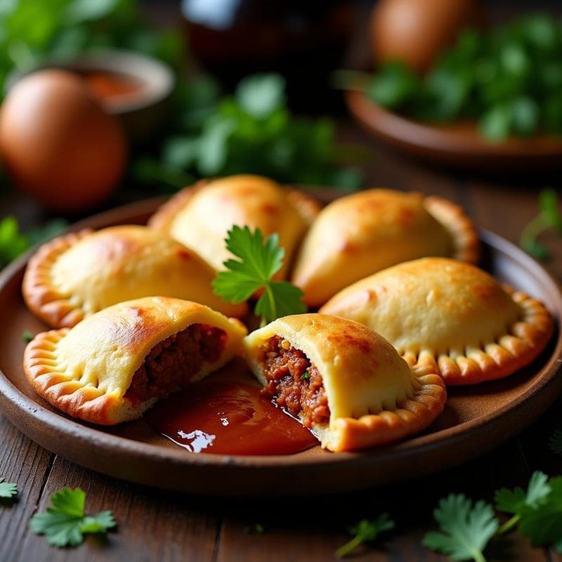 Empanadas de Yuca y Chorizo Vegano: Receta Colombiana Crujiente en Airfryer