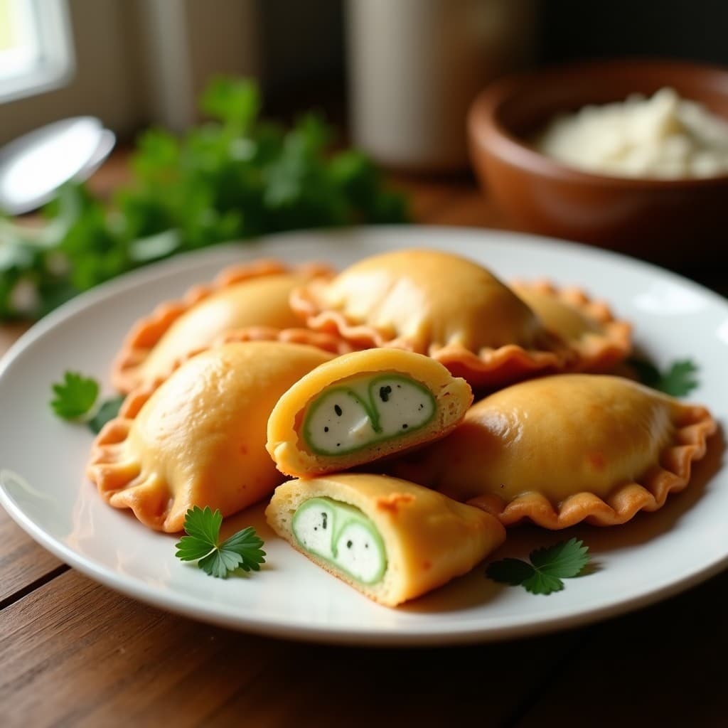 Empanadas de Yuca y Corazón de Palma: Receta Colombiana Sin Gluten para Tupper