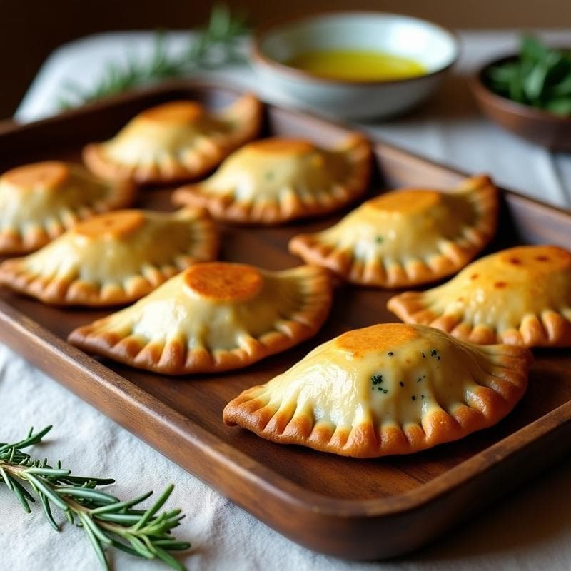 Empanadas de Yuca Rellena de Espinacas y Queso de Cabra: Receta Argentina Sin Harina de Trigo