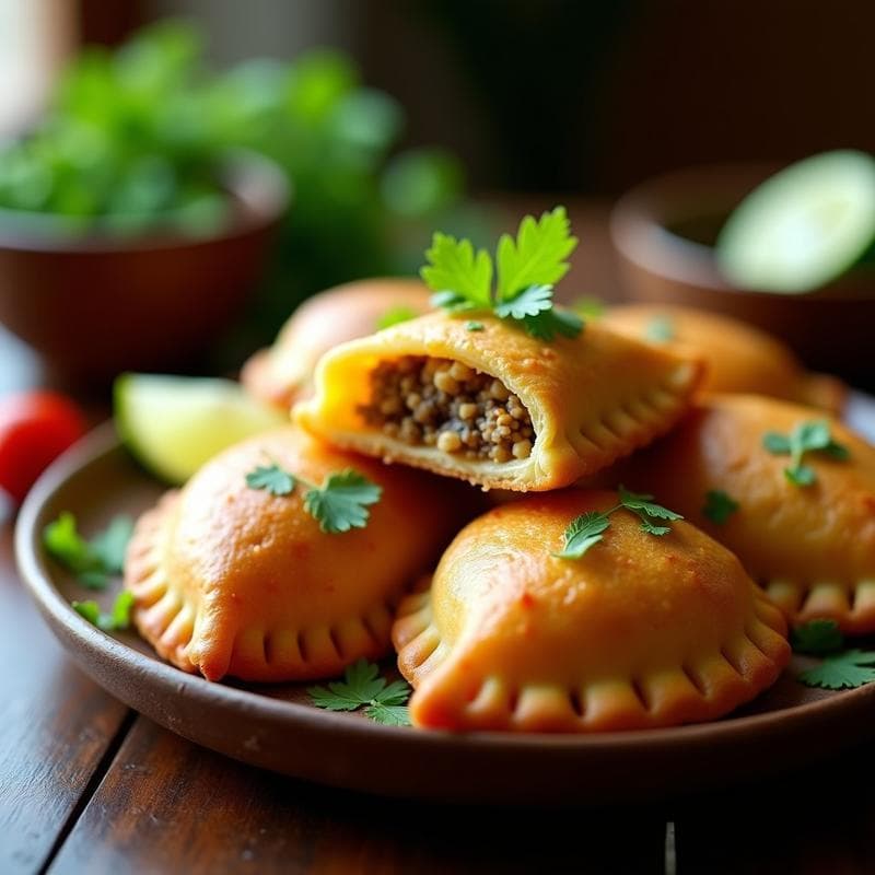 Empanadas de Yuca Ferro y Hueva Tostada: Receta Cubana Sin Gluten en Airfryer