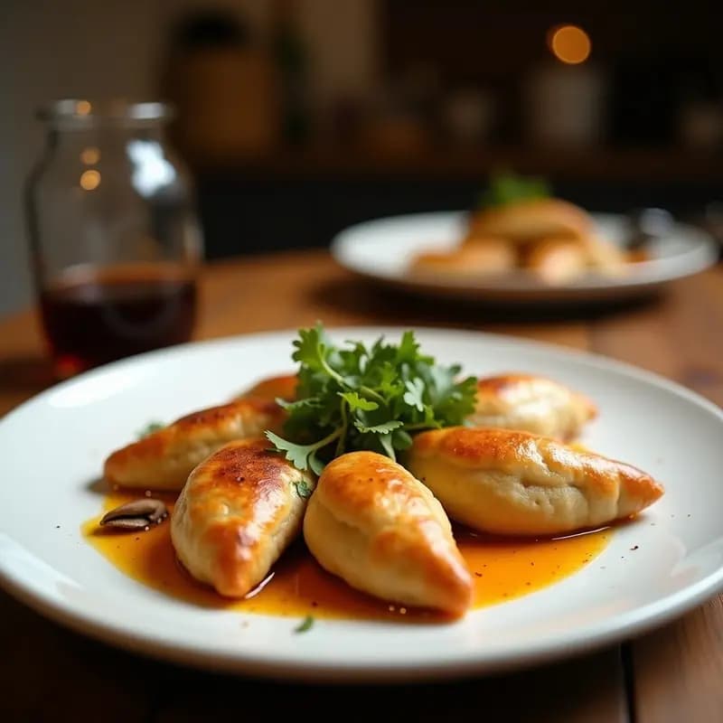 Empanadas de Yuca y Hongos Shiitake: Receta Colombiana Sin Harina de Trigo y Vegana