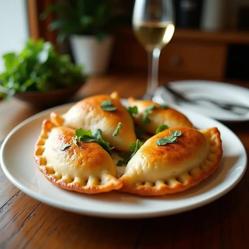 Empanadas de Yuca y Morcilla de Berenjena: Receta colombiana sin gluten en olla express