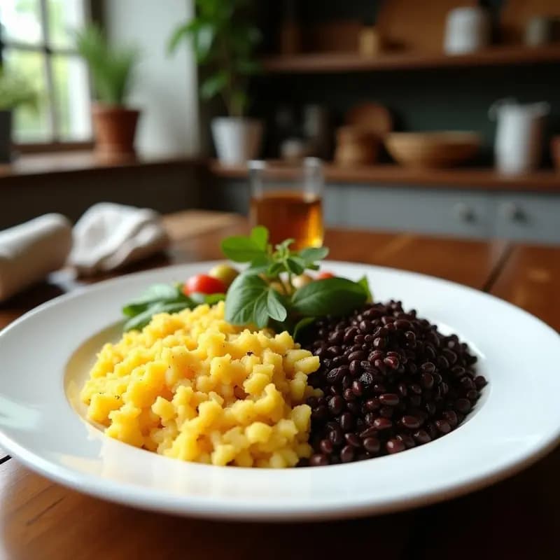 Empanadas de Yuca Rellena de Morcilla Vegetal y Queso Azul: Receta Colombiana Gourmet