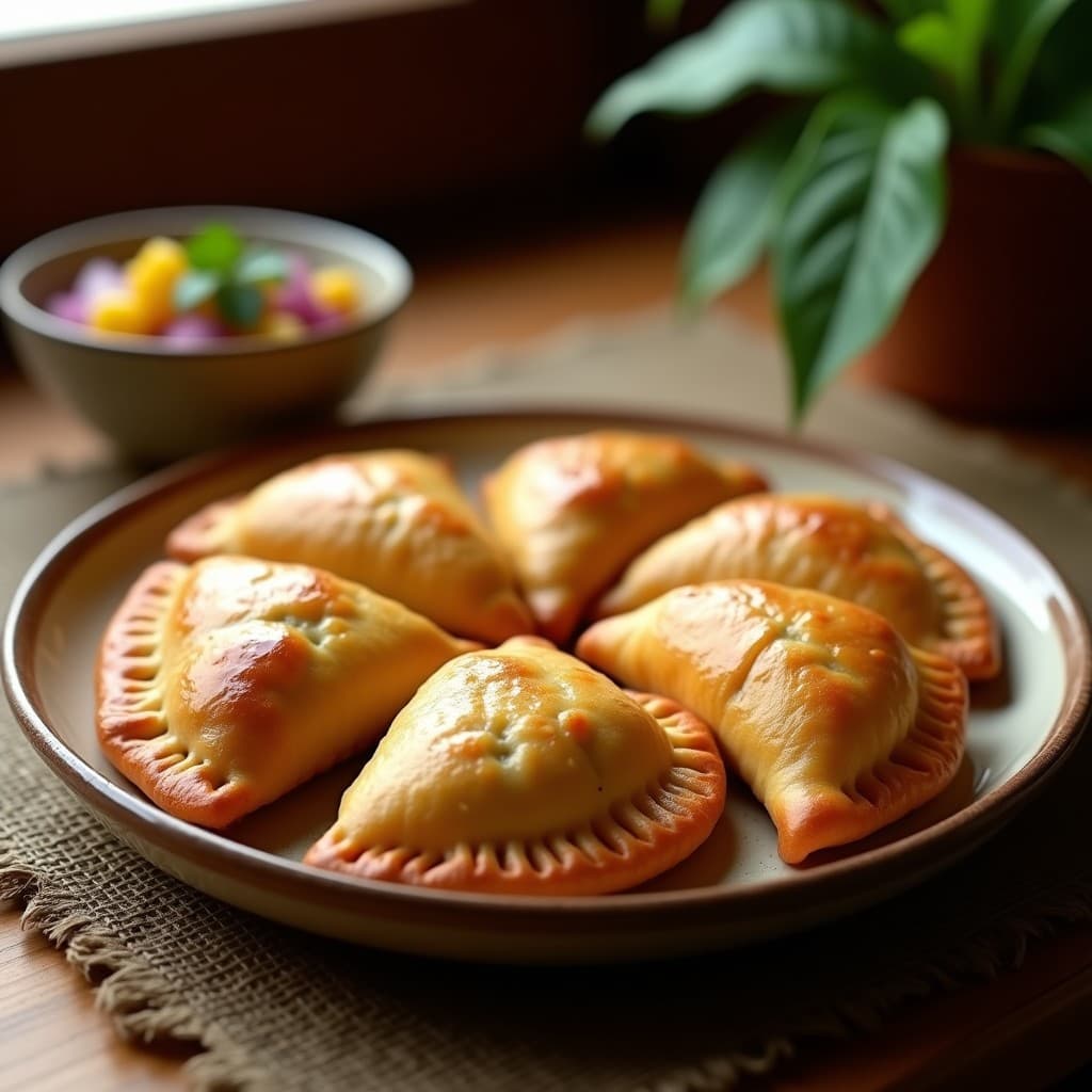 Empanadas de Yuca y Pollo al Estilo Criollo: Receta Peruana Sin Harina en Airfryer