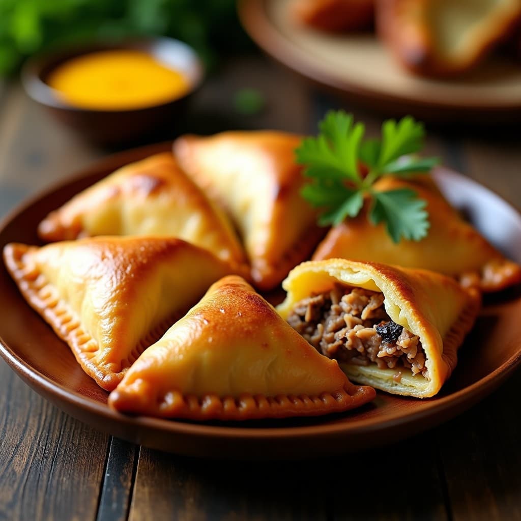 Empanadas de Yuca Rellenas de Pollo a la Brasa: Receta Peruana Keto en Airfryer