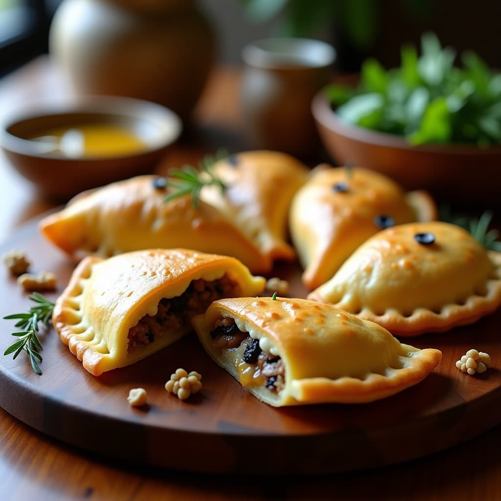 Empanadas de Yuca y Queso Blue: Receta Argentina con Toque Gourmet