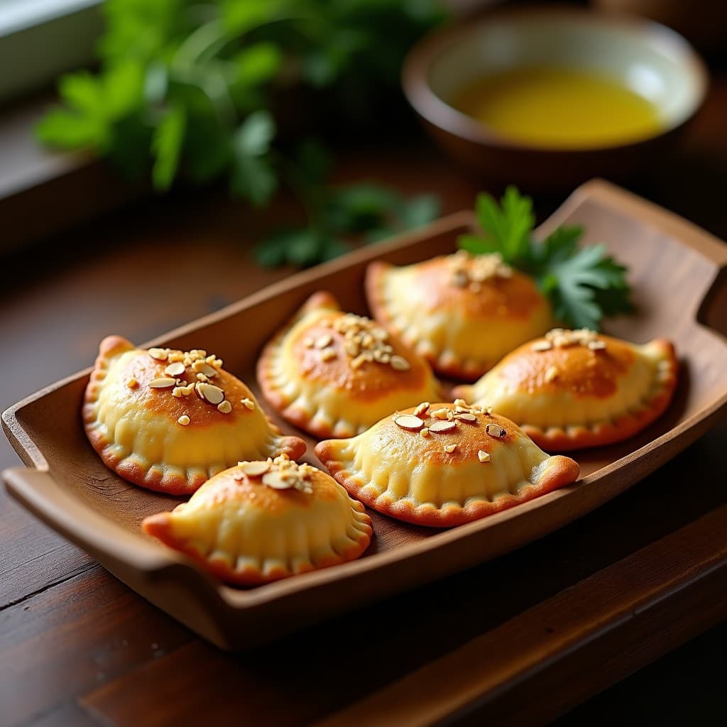 Empanadas de Yuca y Queso de Cabra: Receta Colombiana Keto con Miga de Almendra