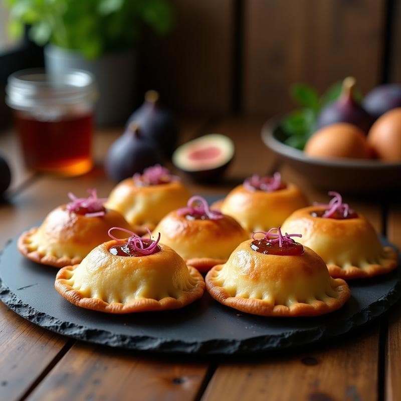 Empanadas de Yuca y Queso de Cabra con Mermelada de Higos: Receta Sin Gluten en Thermomix