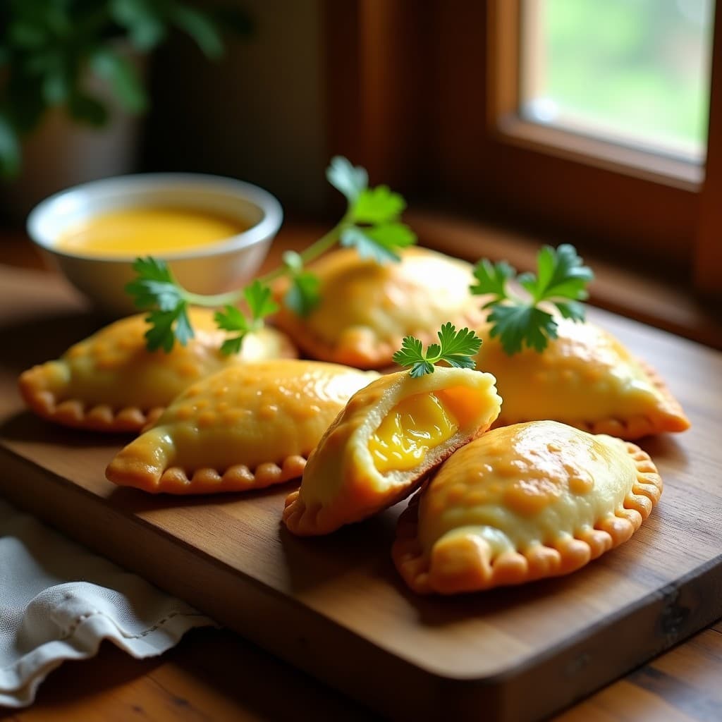 Empanadas de Yuca y Queso de Caju con Ají Amarillo: Receta Sin Gluten y Sin Lactosa