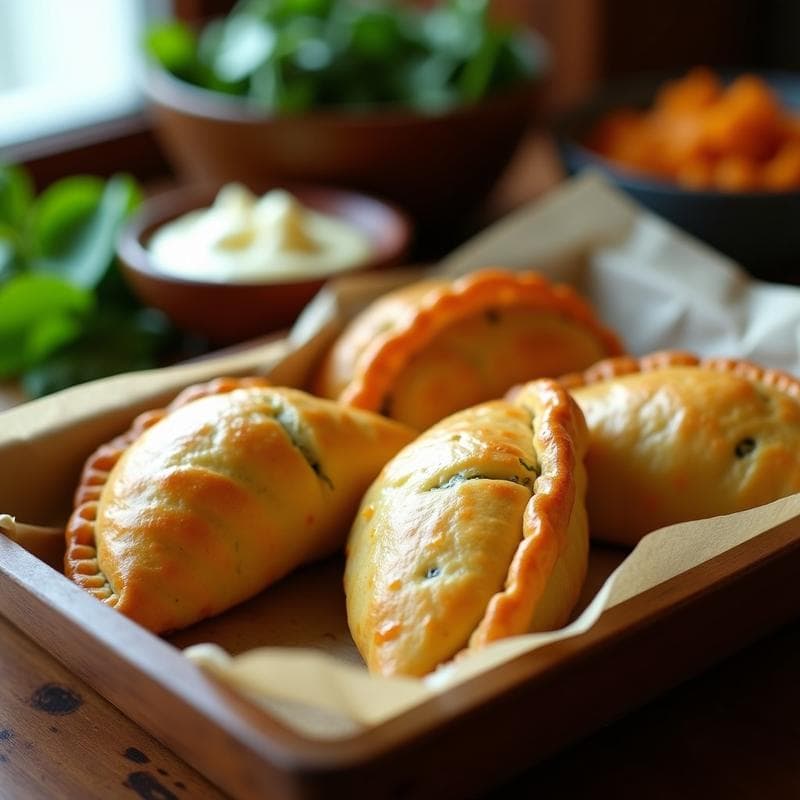 Empanadas de Yuca y Queso de Castaña: Receta Sin Harina y Sin Lactosa al Horno