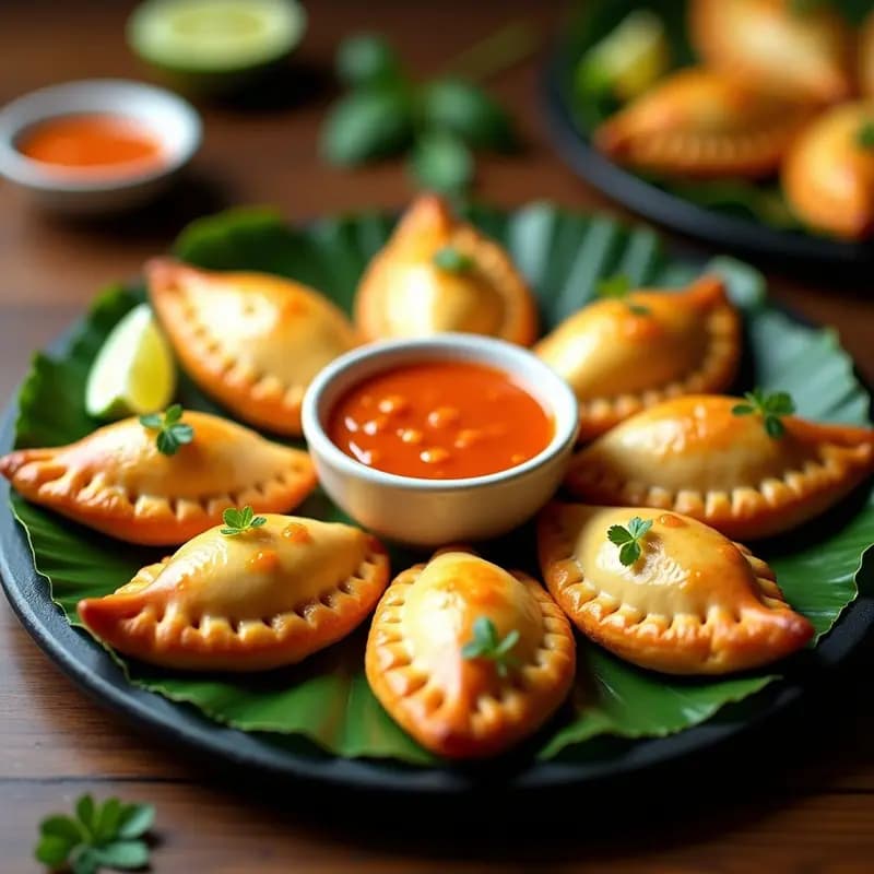 Empanadas de Yuca y Queso de Hebra con Salsa de Guayaba: Receta Colombiana Gluten-Free