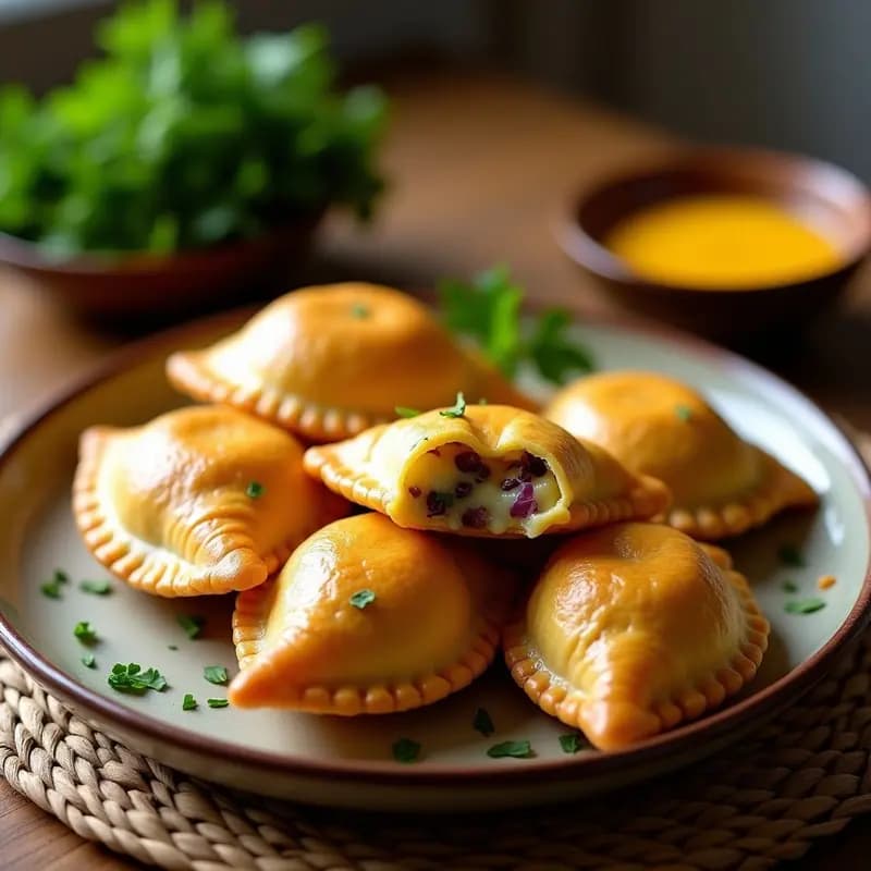 Empanadas de Yuca y Queso de Mandioca: Aperitivo Brasileño Sin Gluten y Keto