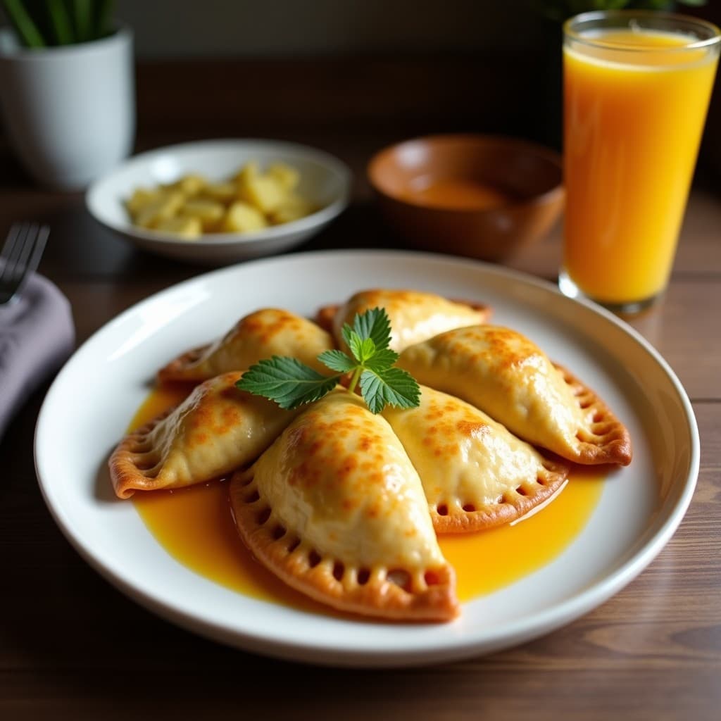 Empanadas de Yuca Rallada y Queso de Oveja con Mermelada de Guayaba: Receta Venezolana Sin Gluten