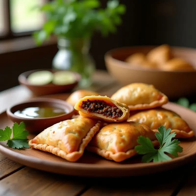 Empanadas de Masa de Yucca y Carne de Res: Receta Cubana Tradicional en Airfryer