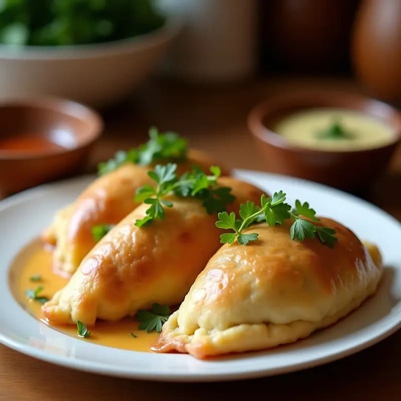 Empanadas de Masa de Yucca y Picadillo de Soja Texturizada: Receta Cubana Sin Gluten