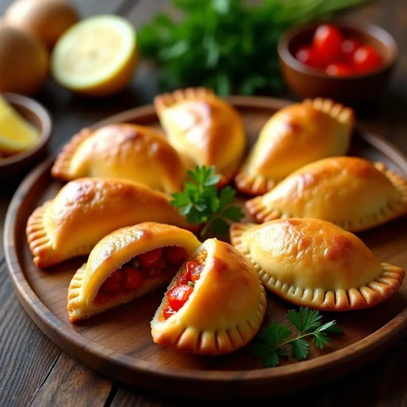 Empanadas Gallegas de Zamburiñas y Pimentón: Receta Tradicional con Toque Gourmet
