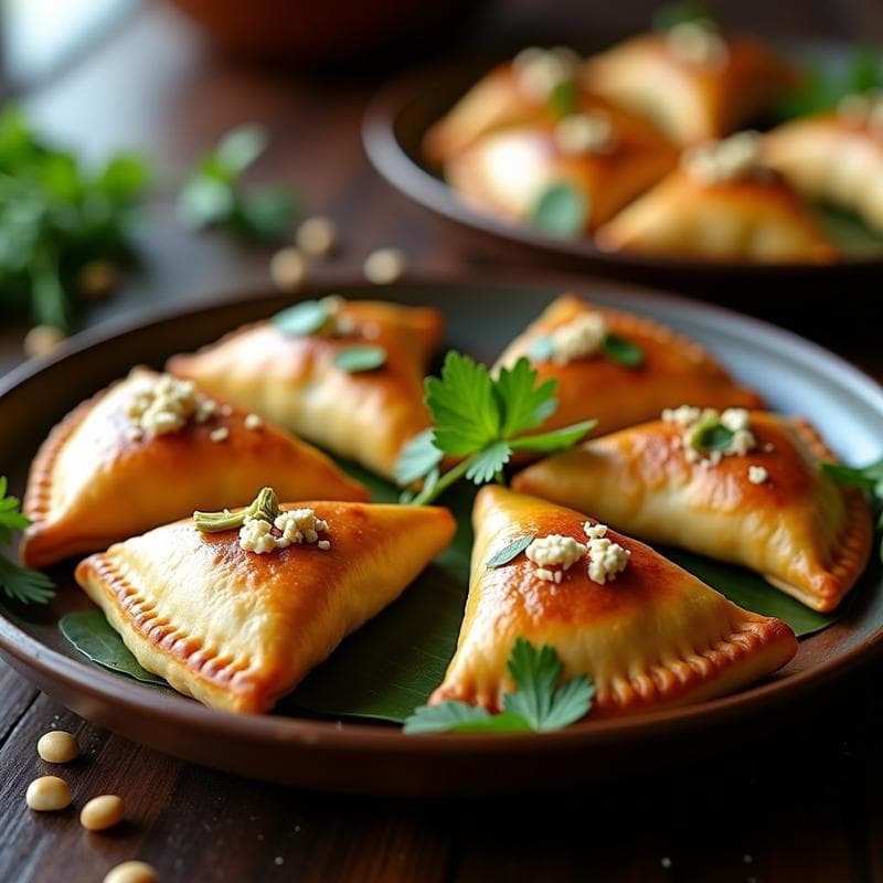Empanadillas de Alcachofa y Queso de Cabra: Receta en Airfryer Sin Aceite y Crujientes