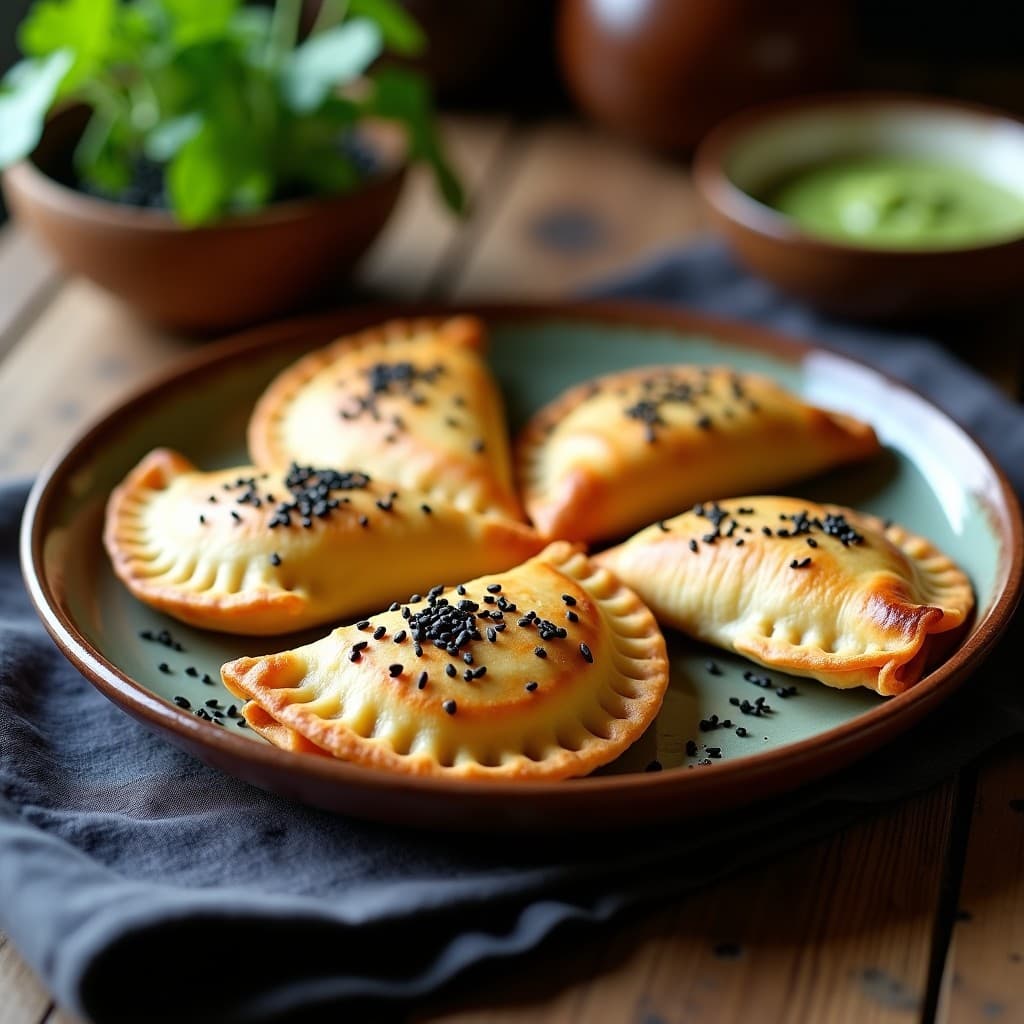 Empanadillas de Algas Nori y Arroz Salvaje: Receta Vegana de Inspiración Nómada