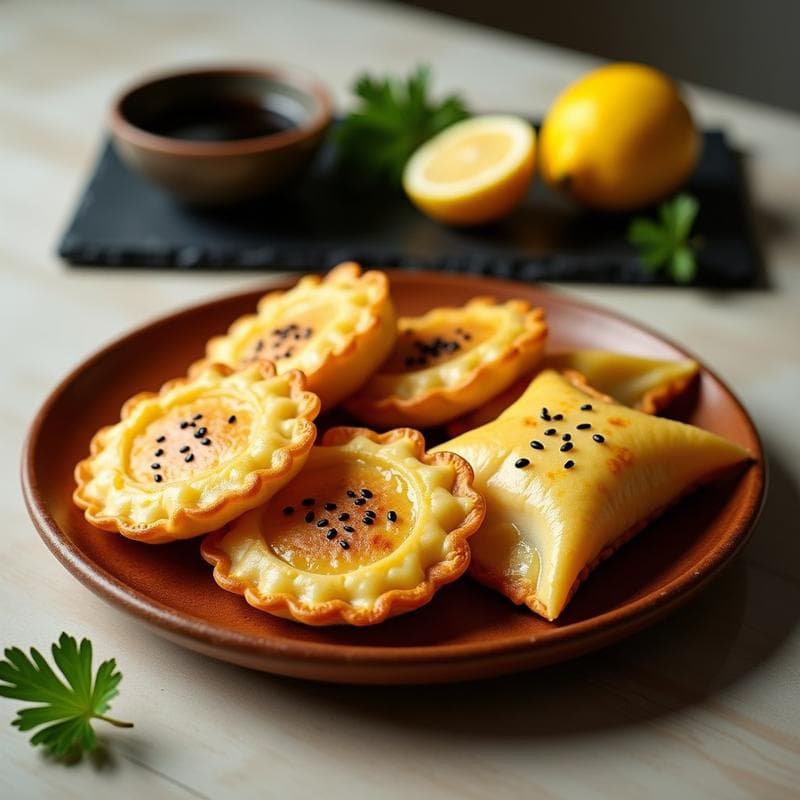 Empanadillas de Algas Wakame y Tofu: Aperitivo Japonés Vegano en Airfryer