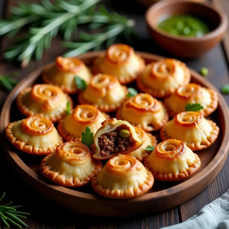 Empanadillas Argentinas de Carne con Comino y Paprika: Receta Casera para Congelar