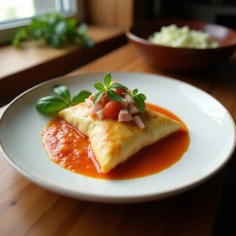 Empanadillas de Bacalao con Pisto: Receta Gallega para Tupper